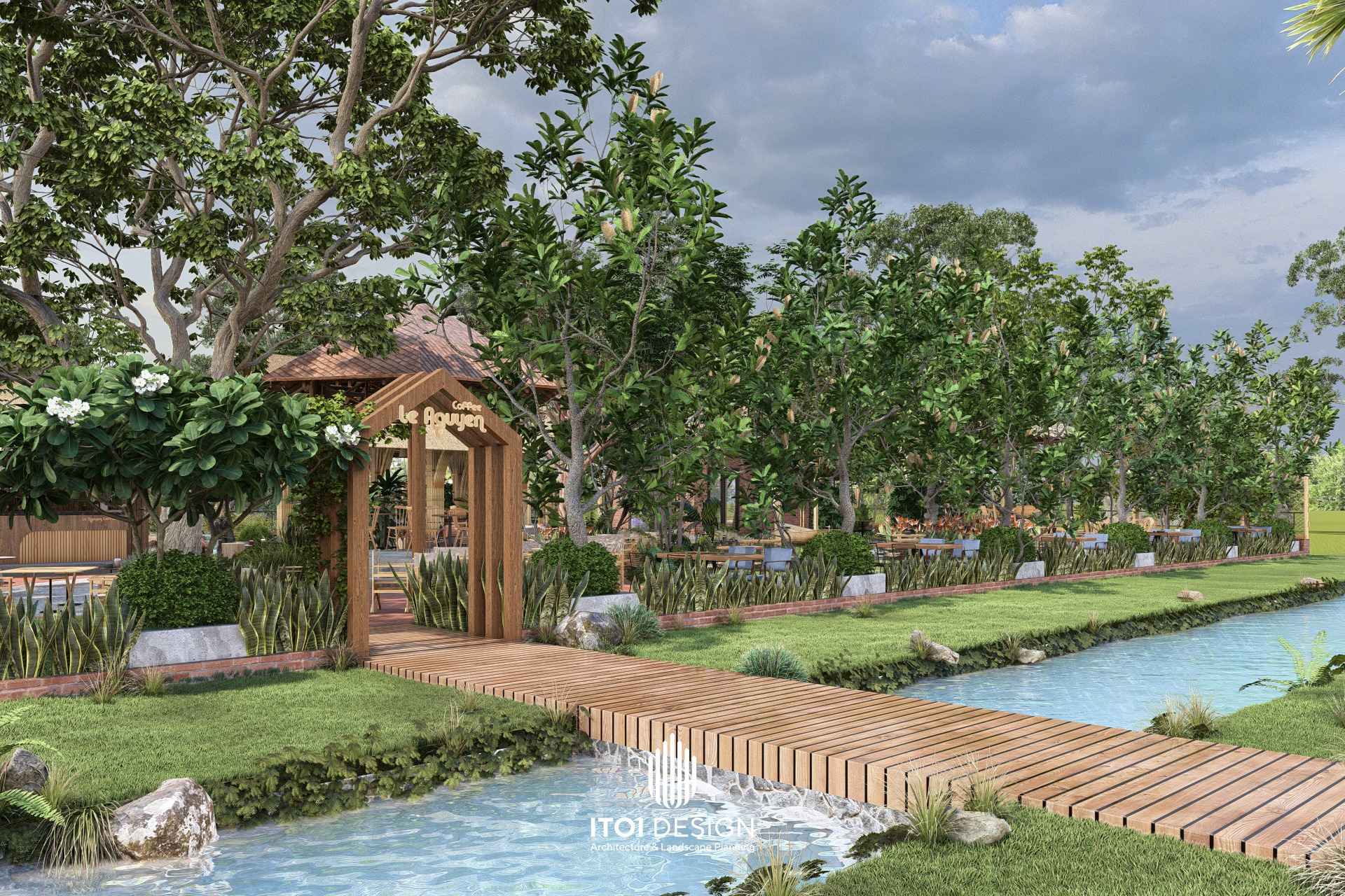 Cảnh quan sân vườn – Nghệ thuật trong từng chi tiết